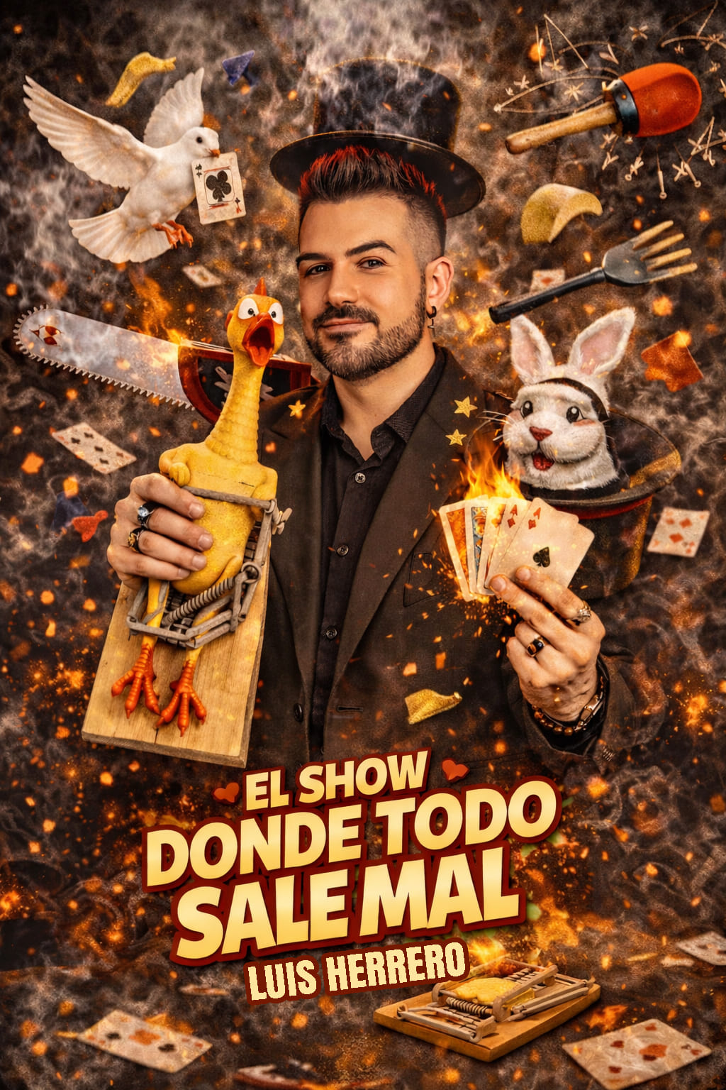 Luis Herrero El show donde todo sale mal